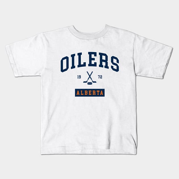 The Oilers Kids T-Shirt by CulturedVisuals